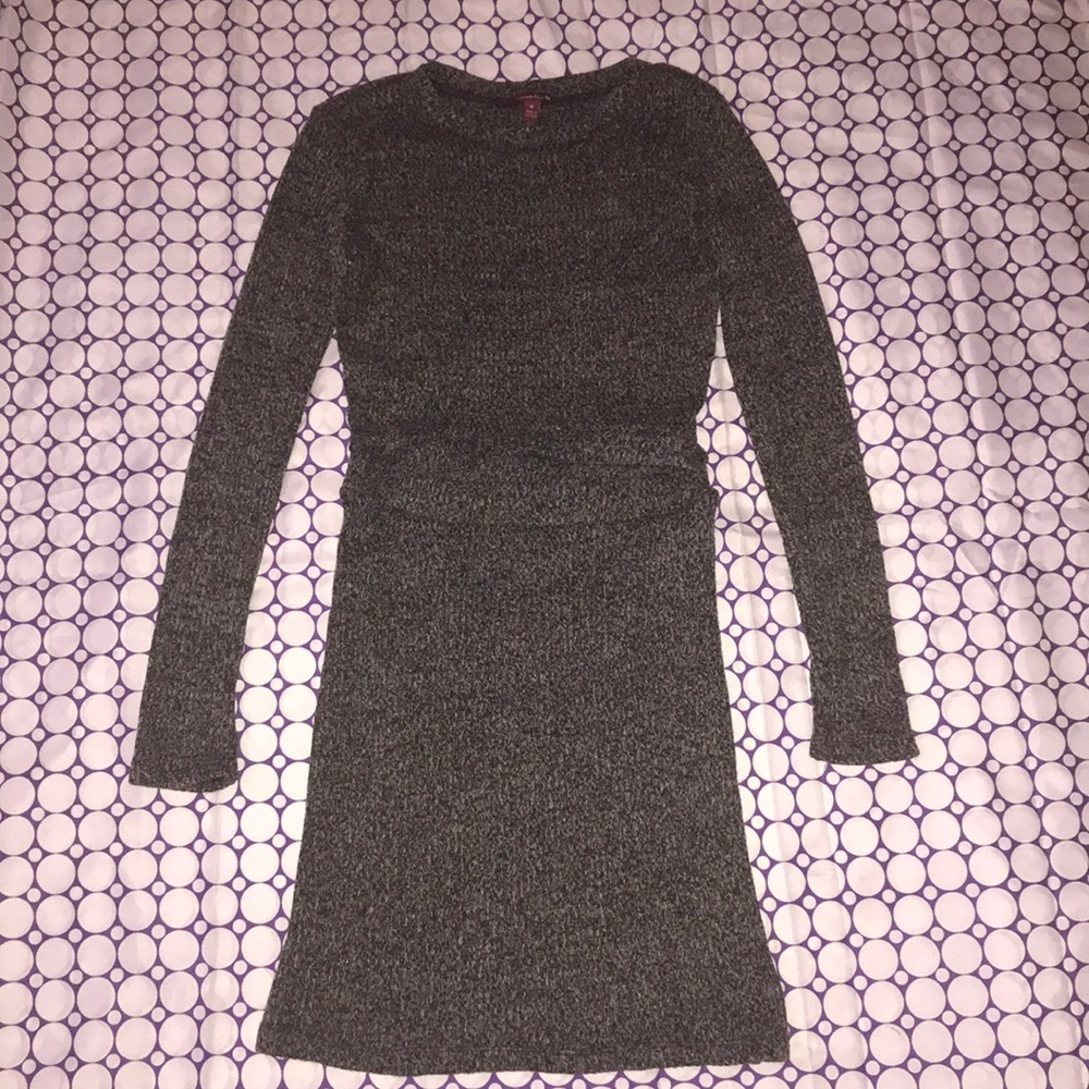 Super warm ribbed cut out sweater dress ✨